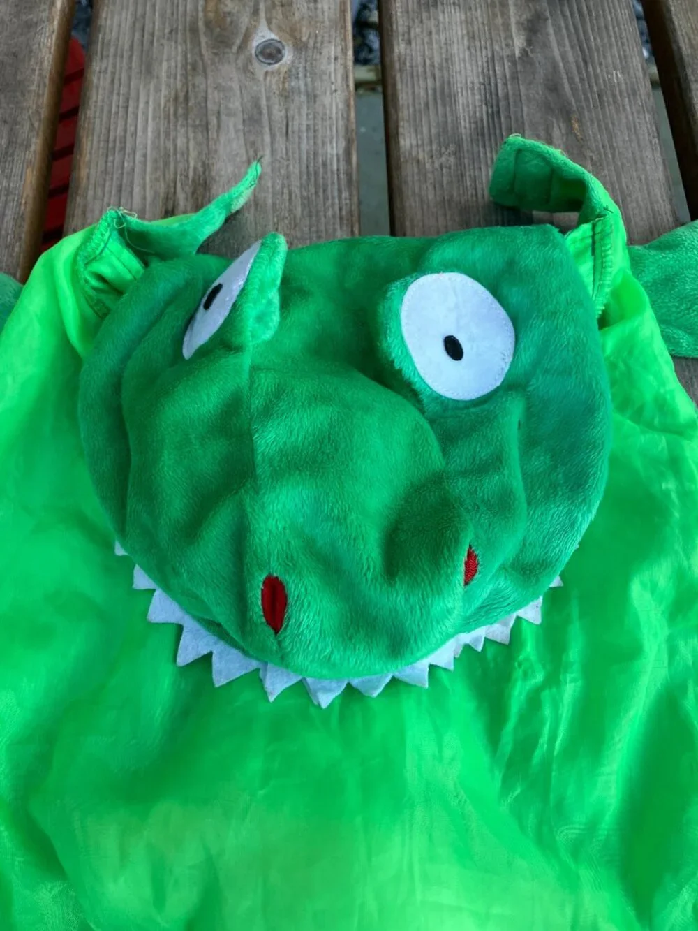 🎃 Alligator/Crocodile Dog Costume Medium Green Dog Costume! 🐾